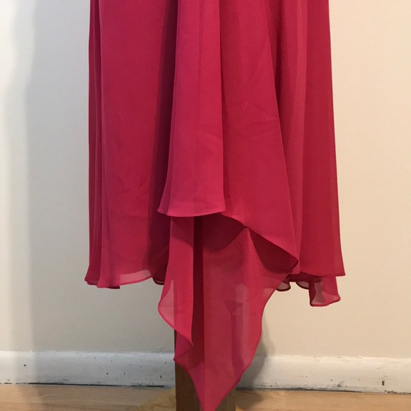 🆕David’s Bridal Chiffon Strap/Strapless Dress - Picture 3 of 8